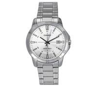 Casio Standard Silver Dial Stainless Steel Quartz MTP-V004D-7C Men's Watch