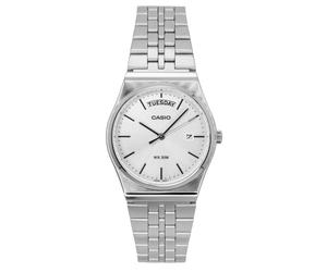 Casio Standard Stainless Steel Silver Dial Quartz MTP-B146D-7AV Mens Watch