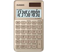 CASIO Taschenrechner SL-1000SC, 10-stellig, stylische Farben, Steuerberechnung,