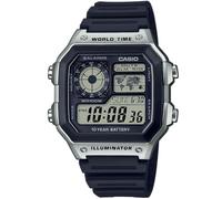 Casio Timeless AE-1200WH-1CVEF - Man - 43 mm - Digital - Quartz - Plexi Glass Black 18 mm