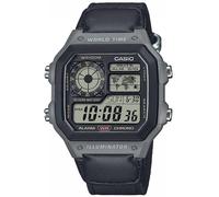 Casio Timeless AE-1200WHUB-8AVEF - Man - 42 mm - Digital - Quartz - Plexi Glass Black 18 mm