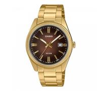 Casio Unisex Watch Timeless Gold/Braun Mtp-1302pgc-5avef
