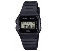 CASIO Timeless Collection Women's And Youth Watch Black F-91WB-1AEF