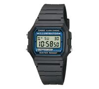 Casio Timeless F-105W-1AWYEF - Unisex - 33 mm - Digital - Quartz - Plexi Glass Blue 18 mm