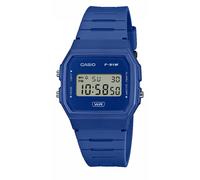 Casio Timeless F-91WB-2A1EF - Man - 33 mm - Digital - Quartz - Mineral Glass Blue 18 mm