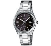 Casio Timeless LTP-1302PD-1A1VEG - Woman - 30 mm - Analogue - Quartz - Mineral Glass Black 30 mm