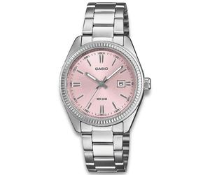 Casio Timeless LTP-1302PD-4AVEF - Woman - 30 mm - Analogue - Quartz - Mineral Glass Silver 30 mm