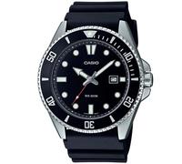 Casio Timeless MDV-107-1A1VEF - Man - 45 mm - Analogue - Quartz - Mineral Glass Black 22 mm