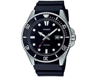 Casio Timeless MDV-107-1A1VEF - Man - 45 mm - Analogue - Quartz - Mineral Glass Black 22 mm