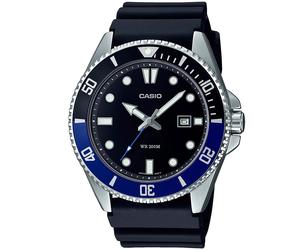 Casio Timeless MDV-107-1A2VEF - Man - 45 mm - Analogue - Quartz - Mineral Glass Black 22 mm