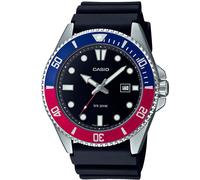 Casio Timeless MDV-107-1A3VEF - Man - 45 mm - Analogue - Quartz - Mineral Glass Black 22 mm