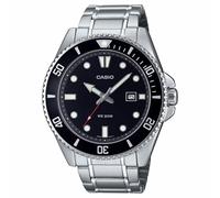 Casio Timeless MDV-107D-1A1VEF - Man - 46 mm - Analogue - Quartz - Mineral Glass Black 22 mm