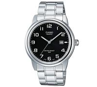 Casio Timeless MTP-1221A-1AVEG - Unisex - 39 mm - Analogue - Quartz - Plexi Glass Black 18 mm