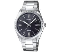 Casio Timeless MTP-1302PD-1A1VEF - Man - 39 mm - Analogue - Quartz - Mineral Glass Black 20 mm