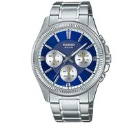 Casio Timeless MTP-1375PD-2A1VEF - Man - 44 mm - Analogue - Quartz - Mineral Glass Blue 20 mm