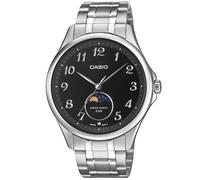 Casio MTP-M110D-1AV Timeless Collection Moon Phases Steel Watch