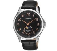 Casio Timeless MTP-M110L-1AVER - Man - 43 mm - Quartz - Mineral Glass Black 20 mm
