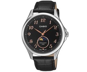Casio Timeless MTP-M110L-1AVER - Man - 43 mm - Quartz - Mineral Glass Black 20 mm