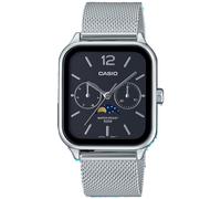 Casio Men's Multi Dial Quartz Watch with Stainless Steel Strap MTP-M305M-1AVER