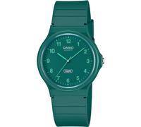 Casio Timeless Unisex Quartz Watch MQ-24B-3BEF Green Dial Resin Green Strap 30M