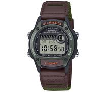 Casio Timeless W-220HF-3AVEF - Unisex - 37 mm - Quartz - Plexi Glass Black 16 mm
