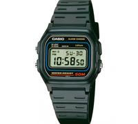 Casio Timeless W-59-1VQES - Man - 37 mm - Digital - Quartz - Plexi Glass Black 18 mm