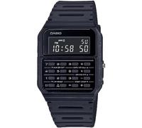 Casio Unisex 34.40mm Quartz Watch with Black Digital dial and Black Plastic/Resin Strap Strap CA-53WF-1BEF