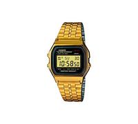 Unisex Watch CASIO Vintage Gold A159WGE Steel Digital Chrono Golden Gold