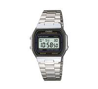 Casio Alarm Chronograph (35mm) Digital Dial / Stainless Steel A164WA-1VES Watch