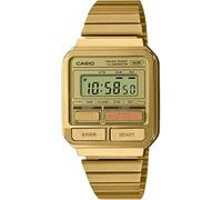 Casio Collection Vintage WoMens Gold Watch A120WEG-9AEF Stainless Steel (archived) - One Size