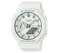 Casio Unisex 46.00mm Quartz Watch with White Analogue - Digital dial and White Resin Strap GMA-S2100-7AER