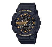 Casio Unisex 49.00mm Quartz Watch with Black Analogue - Digital dial and Black Plastic/Resin Strap Strap GMA-S140M-1AER