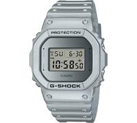 Casio Unisex 49.00mm Quartz Watch with Silver Digital dial and Silver Plastic/Resin Strap Strap DW-5600FF-8ER