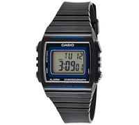 Casio Unisex Adult Japanese Quartz Digital Watch with Rubber Strap W-215H-8A, Black/White, Strip