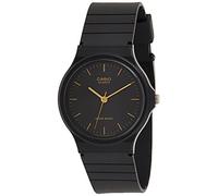 Casio Unisex-Adult Quartz, Black/Gold Black, Strap