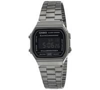 Casio Unisex-Adults Digital Quartz Watch with Stainless Steel Strap D182