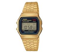 Casio Classic Gold Plated Digital Alarm Chronograph Watch A159WGEA-1EF Grey