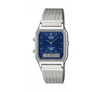 Casio Vintage AQ-230EM-2AEF - Man - 30 mm - Analogue - Quartz - Plexi Glass Blue 18 mm