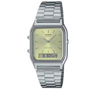 Casio Unisex's Analogue-Digital Quartz Watch with Stainless Steel Strap AQ-230A-9AMQYES