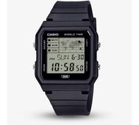 Casio Unisex Black Square Worldmap Digital Watch LF-30W-1AEF