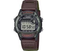Casio Unisex Brown Green Digital Watch W-220HF-3AVDF Automatic Led Light 43mm × 36.6mm Sport Watch