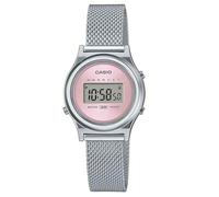 Casio Women Digital Quartz Watch with Stainless Steel Strap LA700WEM-4AEF