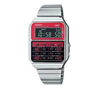 Casio Silver Unisexs Digital Watch Casio Collection Vintage CA-500WE-4BEF