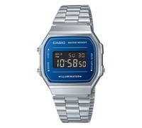 Casio Unisex Iconic Blue Stainless Steel Watch
