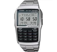 BRAND NEW CASIO STEEL DATABANK CALCULATOR WATCH DBC32D-1A UK SELLER