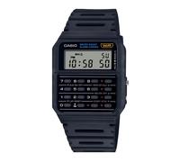 Casio Unisex Standard Calculator Black Resin Strap Watch