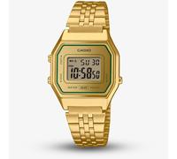 Casio Unisex Vintage Gold & Green Digital Watch LA680WEGV-9AEF