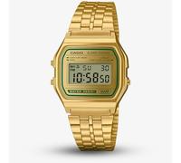 Casio Unisex Vintage Gold Tone Digital Watch A158WEGV-9AEF