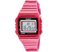 Casio Unisex W215H-4A Classic Digital Stop Watch, Pink, Chronograph,Digital