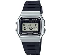 Casio Unisex Watch in Resin/Acrylic Glass with Date Display and LED Light - Water Resistance & Alarm